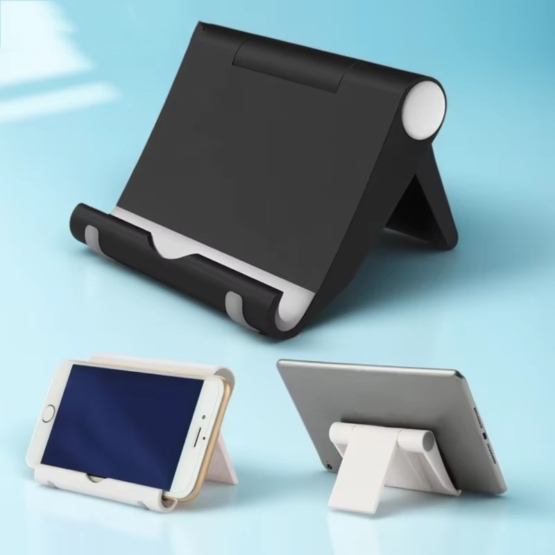 Oppo Tablet Accessories - ที่วางโทรศัพท์มือถือแบบพับได้แบบพกพาขาตั้งแท็บเล็ตตั้งโต๊ะอเนกประสงค์อุปกรณ์เสริมสำหรับโทรศัพท์มือถือสำหรับไอแพด ไอโฟน เสี่ยวมี่ ออปโป้
