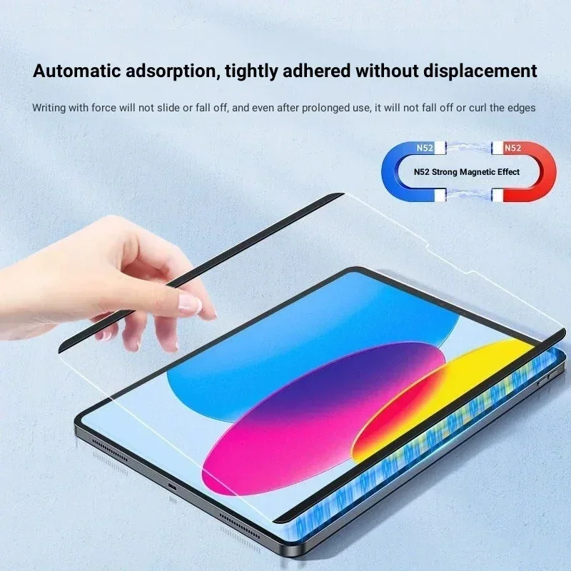 Tablet Accessories Lenovo - แม่เหล็กเช่นฟิล์มกระดาษสําหรับLenovo Xiaoxin Pad Pro 12.7 2025