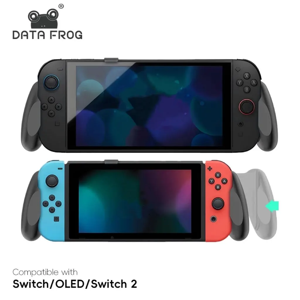 Tablet Accessories For Gaming - DATA FROG ที่จับเกมแบบกันลื่นตามหลักสรีรศาสตร์ ใช้ได้กับสวิตช์ สวิตช์ OLED