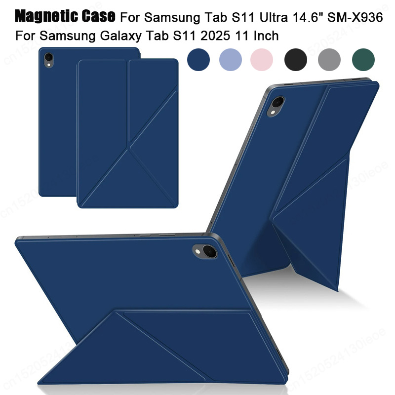 Samsung Tablet S11 Accessories - เคสหนังอัจฉริยะสำหรับ Samsung Galaxy Tab S11 11