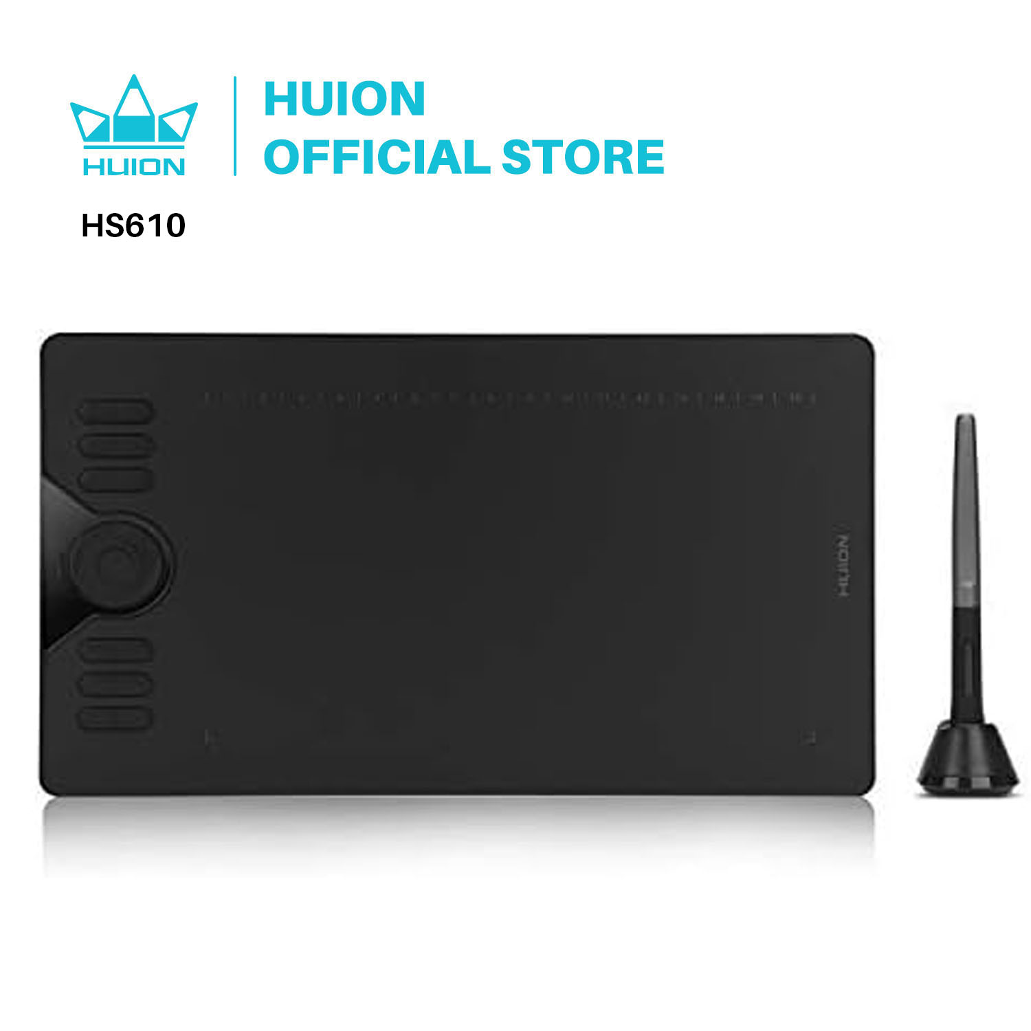 Huion Tablet Accessories - HUION HS610กราฟิกแท็บเล็ตปากกาดิจิตอลโทรศัพท์แท็บเล็ตแท็บเล็ตเอียง OTG แบตเตอรี่ฟรี Stylus สำหรับ