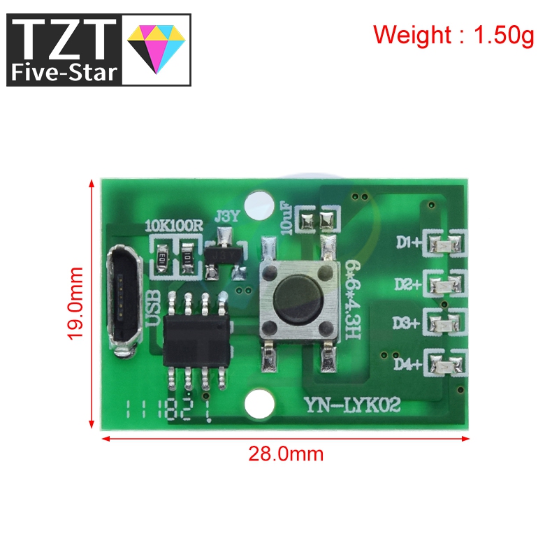 1/5PCS ไฟฉายไฟหน้า DIY อิเล็กท - Tablet Accessories For Reading บทวิจารณ์และราคา