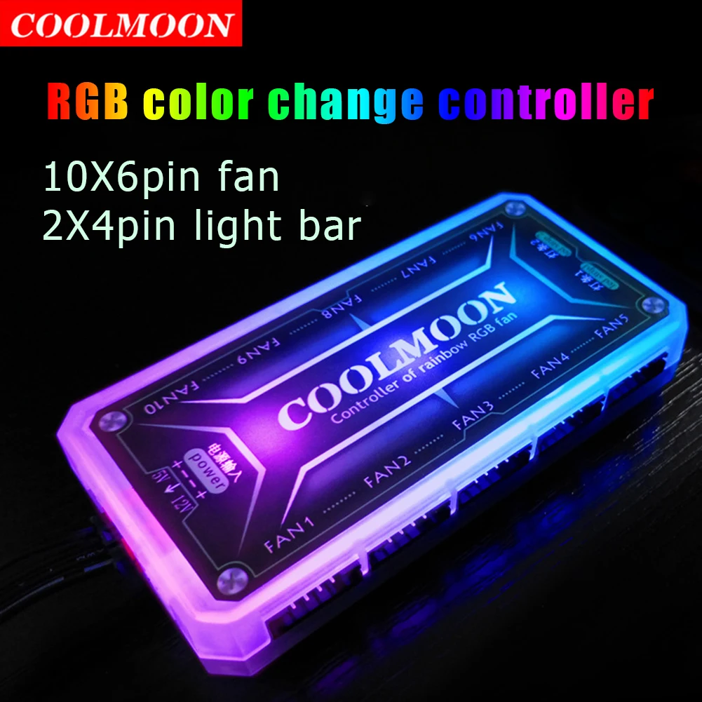 Coolmoon ตัวควบคุม ARGB 12v พั - Tablet With All Accessories บทวิจารณ์และราคา