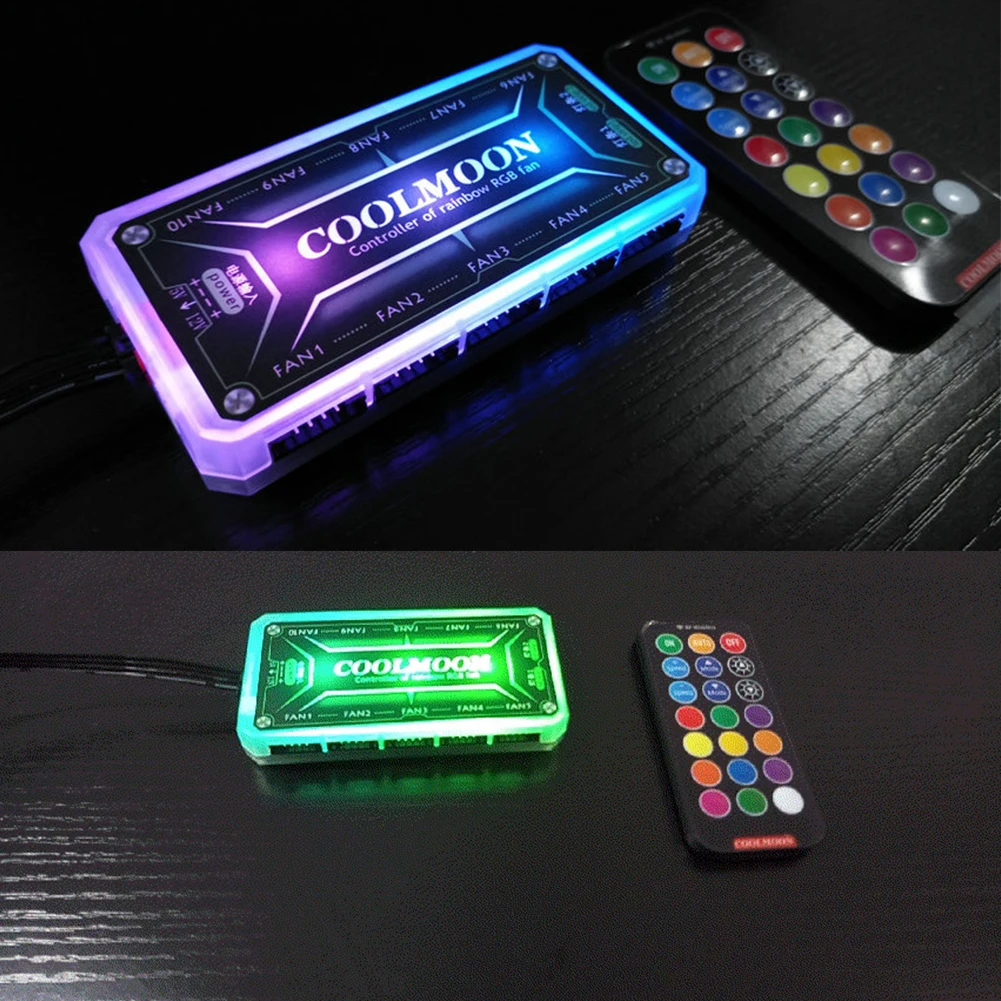 Coolmoon ตัวควบคุม ARGB 12v พั - Tablet With All Accessories บทวิจารณ์และราคา