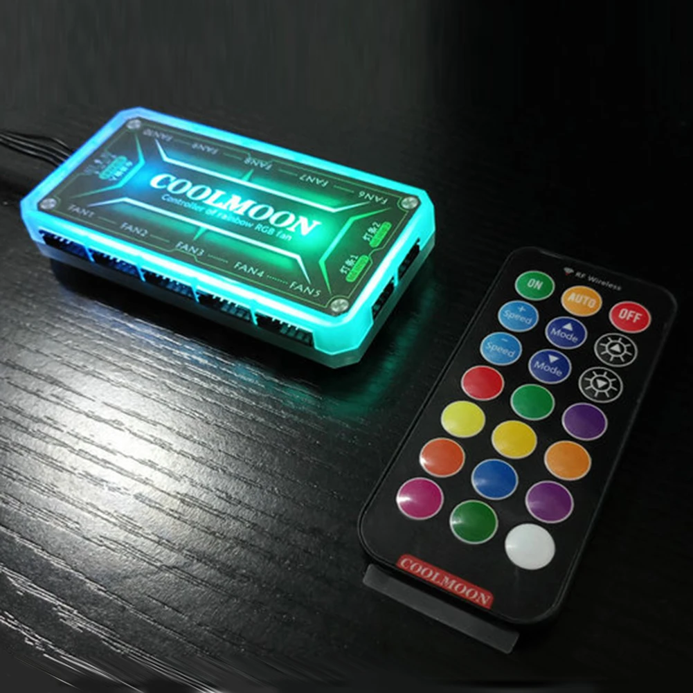 Coolmoon ตัวควบคุม ARGB 12v พั - Tablet With All Accessories บทวิจารณ์และราคา