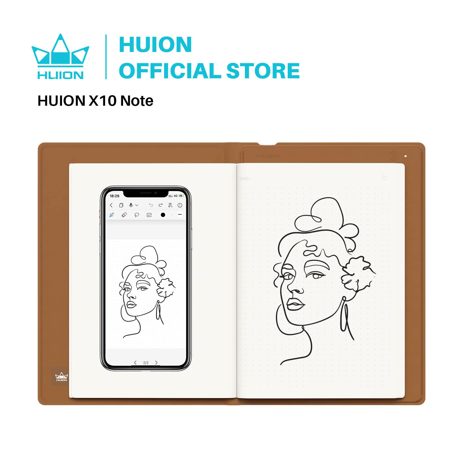 HUION โน้ตบุ๊กดิจิตอล 2-in-1 แ - Huion Tablet Accessories บทวิจารณ์และราคา