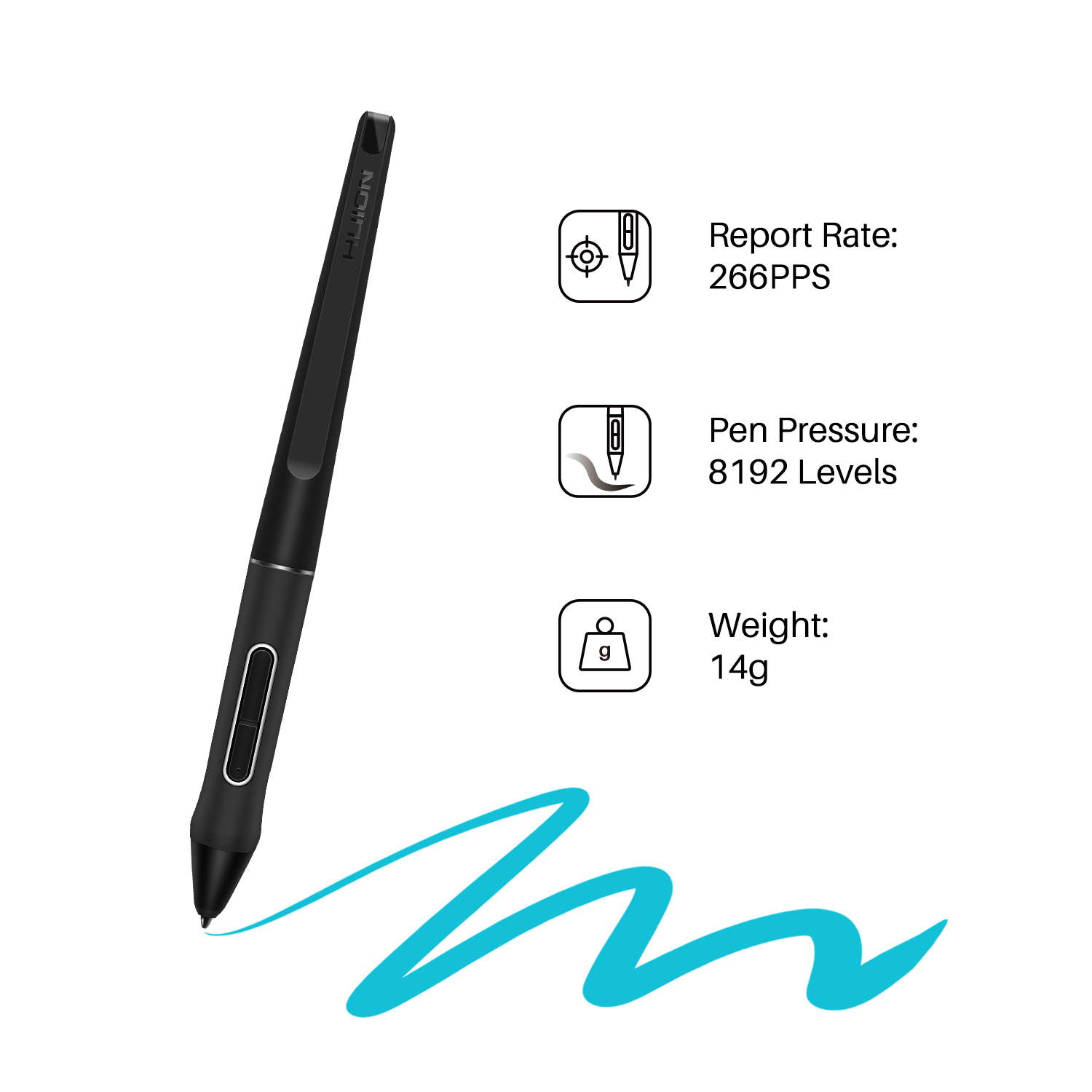 HUION PW517 กราฟิกแท็บเล็ตปากก - Huion Tablet Accessories บทวิจารณ์และราคา