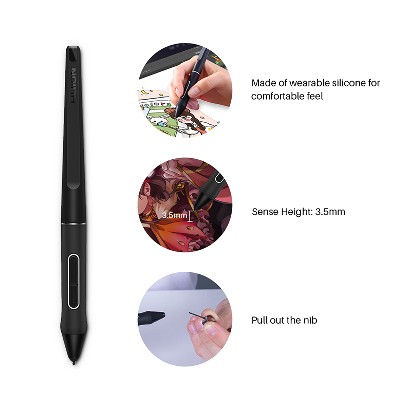 HUION PW517 กราฟิกแท็บเล็ตปากก - Huion Tablet Accessories บทวิจารณ์และราคา