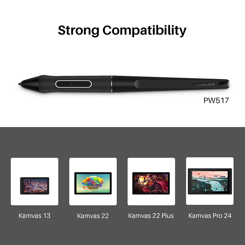 HUION PW517 กราฟิกแท็บเล็ตปากก - Huion Tablet Accessories บทวิจารณ์และราคา