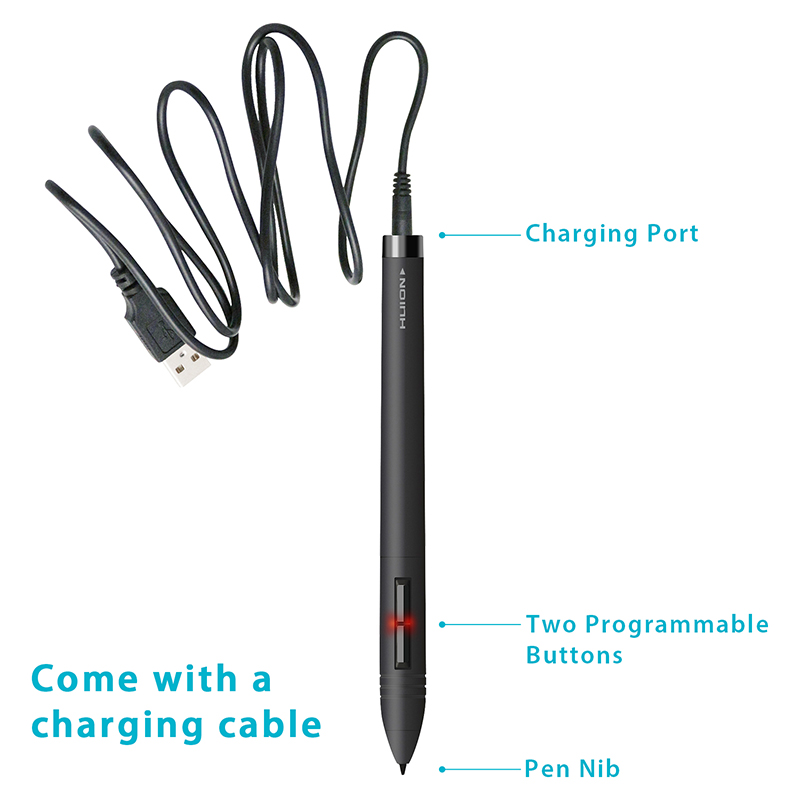 HUION PEN80กราฟิกแท็บเล็ตปากกา - Huion Tablet Accessories บทวิจารณ์และราคา