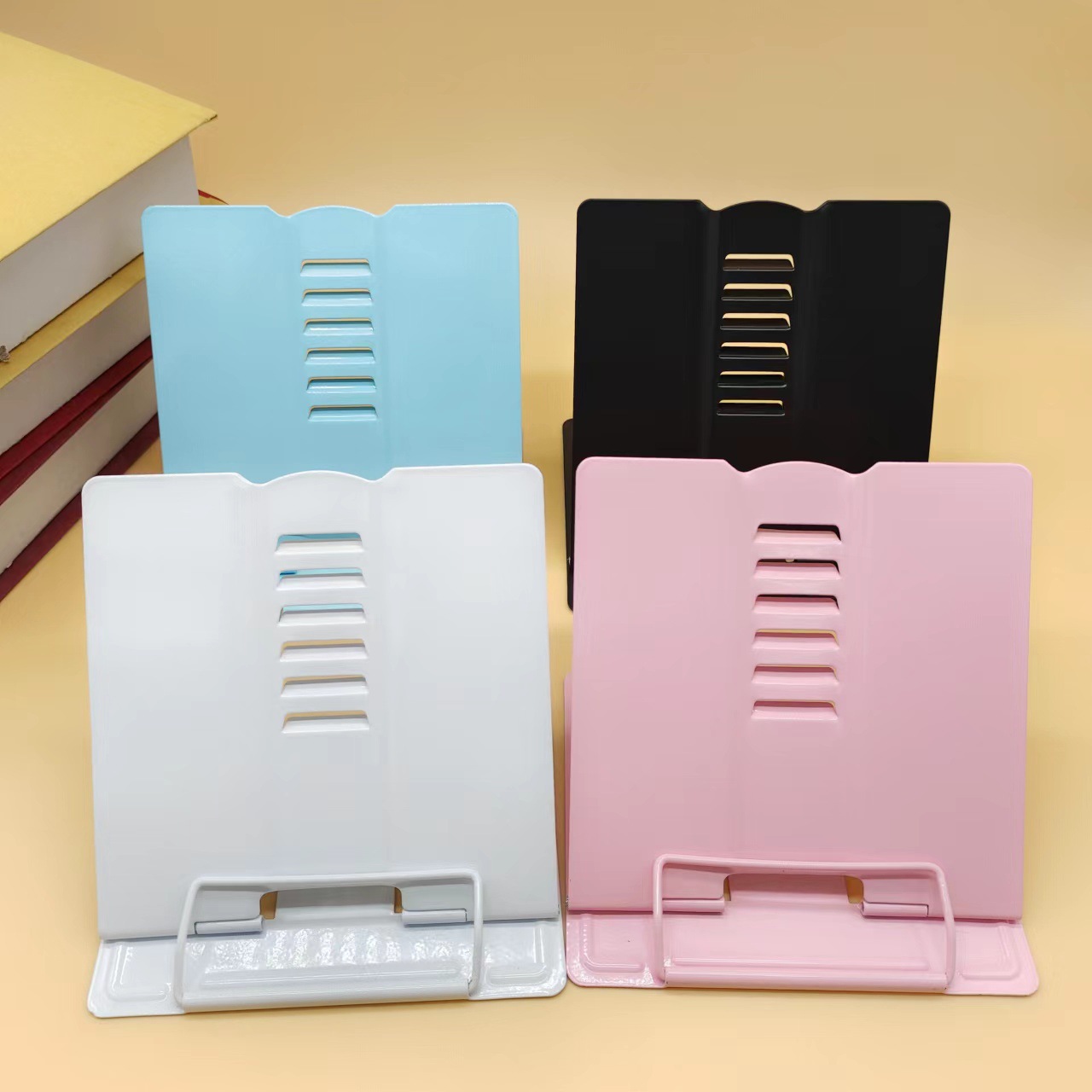 ที่วางหนังสือแบบปรับได้ พกพาสะ - Tablet Accessories For Reading บทวิจารณ์และราคา