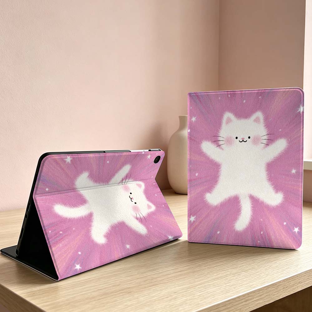 เคสแท็บเล็ตลายแมวสีชมพู น่ารัก - Samsung Tablet S11 Accessories บทวิจารณ์และราคา