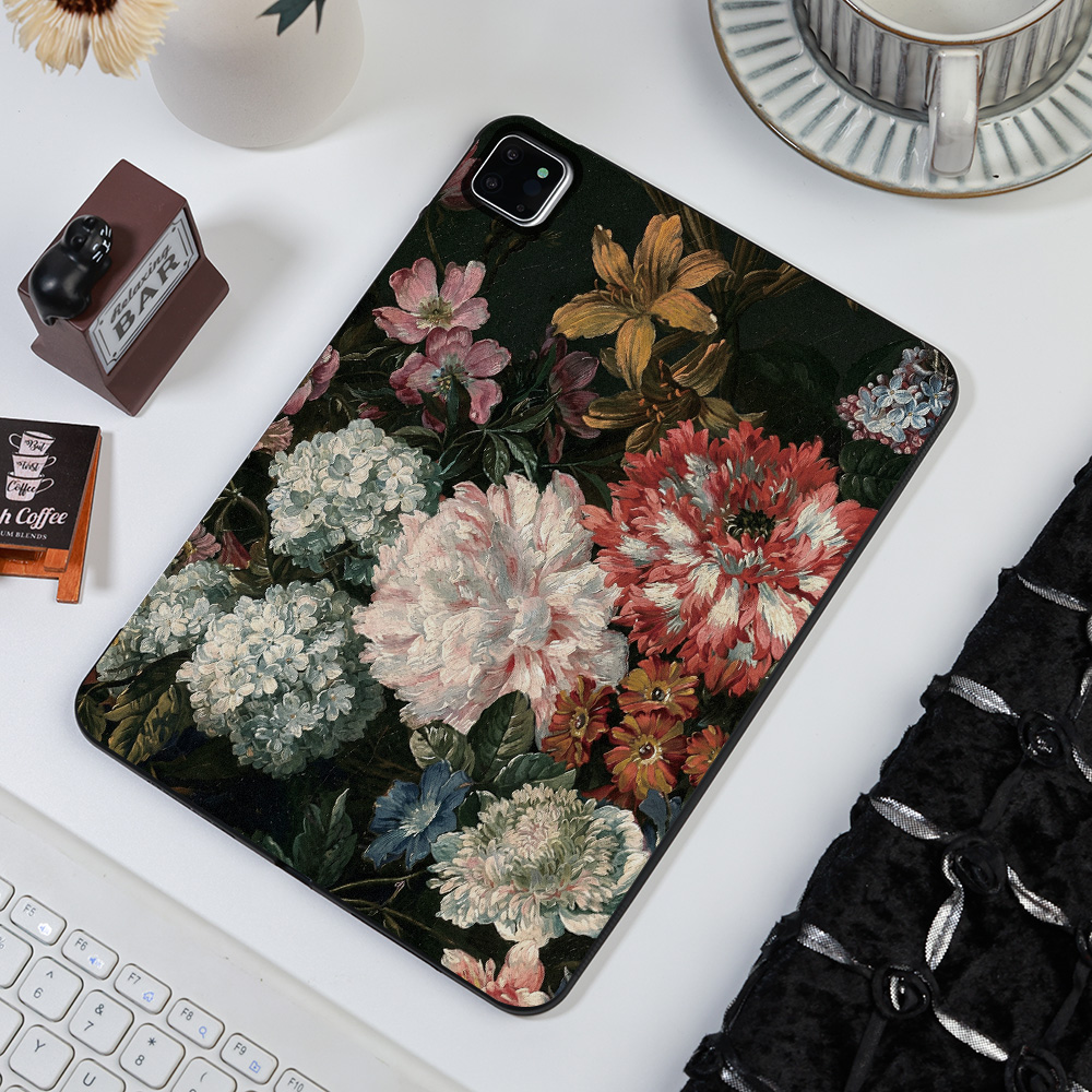 ภาพวาดสีน้ำมันวินเทจของดอกไม้เ - Samsung Tablet S11 Accessories บทวิจารณ์และราคา