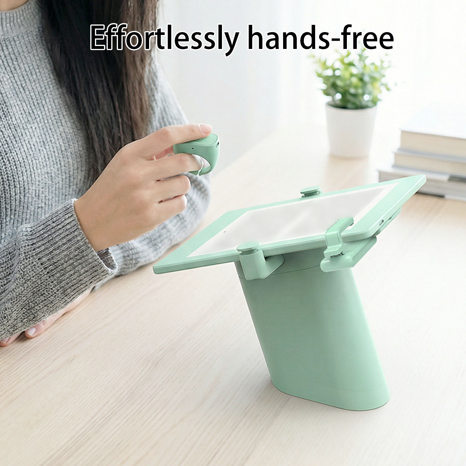 เครื่องพลิกหน้าหนังสือสำหรับอุ - Tablet Accessories For Reading บทวิจารณ์และราคา