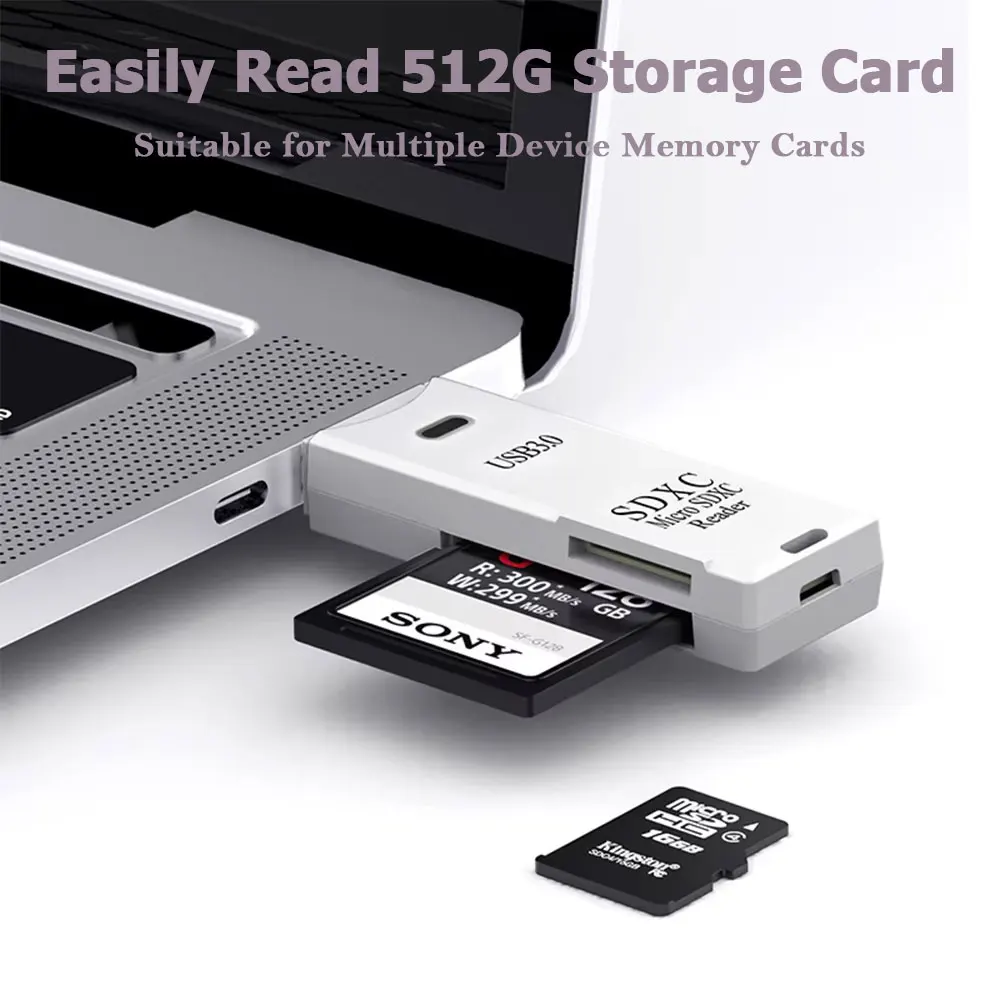 2-in-1 Card Reader USB 3.0/2.0 - Tablet Accessories For Reading บทวิจารณ์และราคา