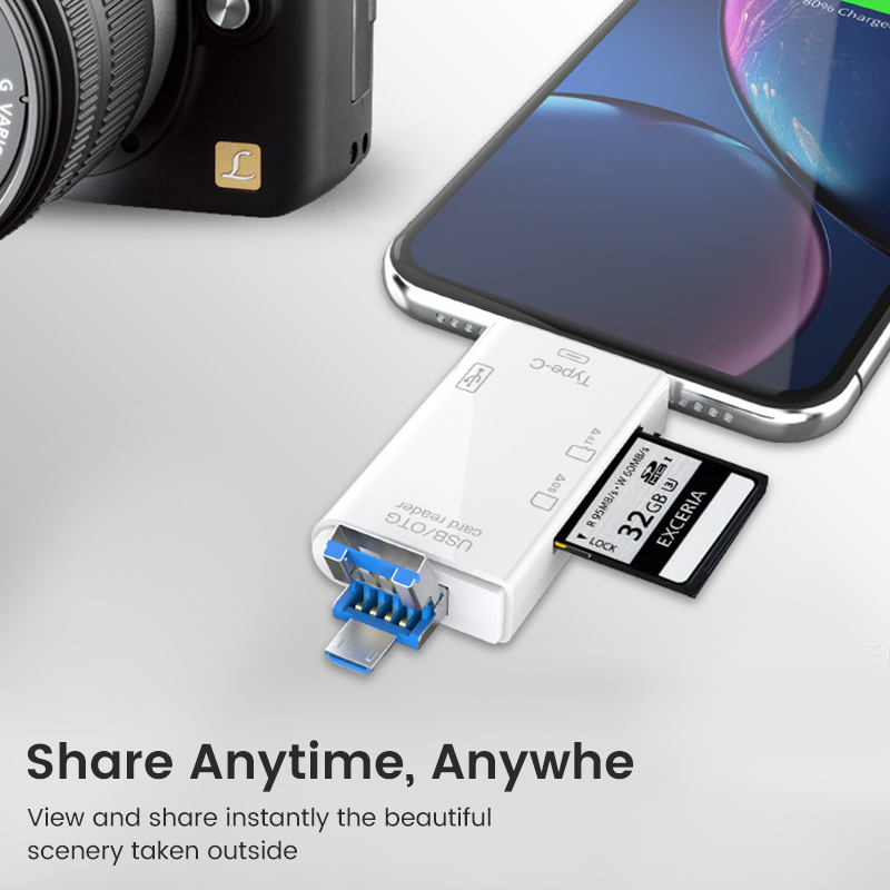 เครื่องอ่านการ์ด USB Type C 6  - Tablet Accessories For Reading บทวิจารณ์และราคา