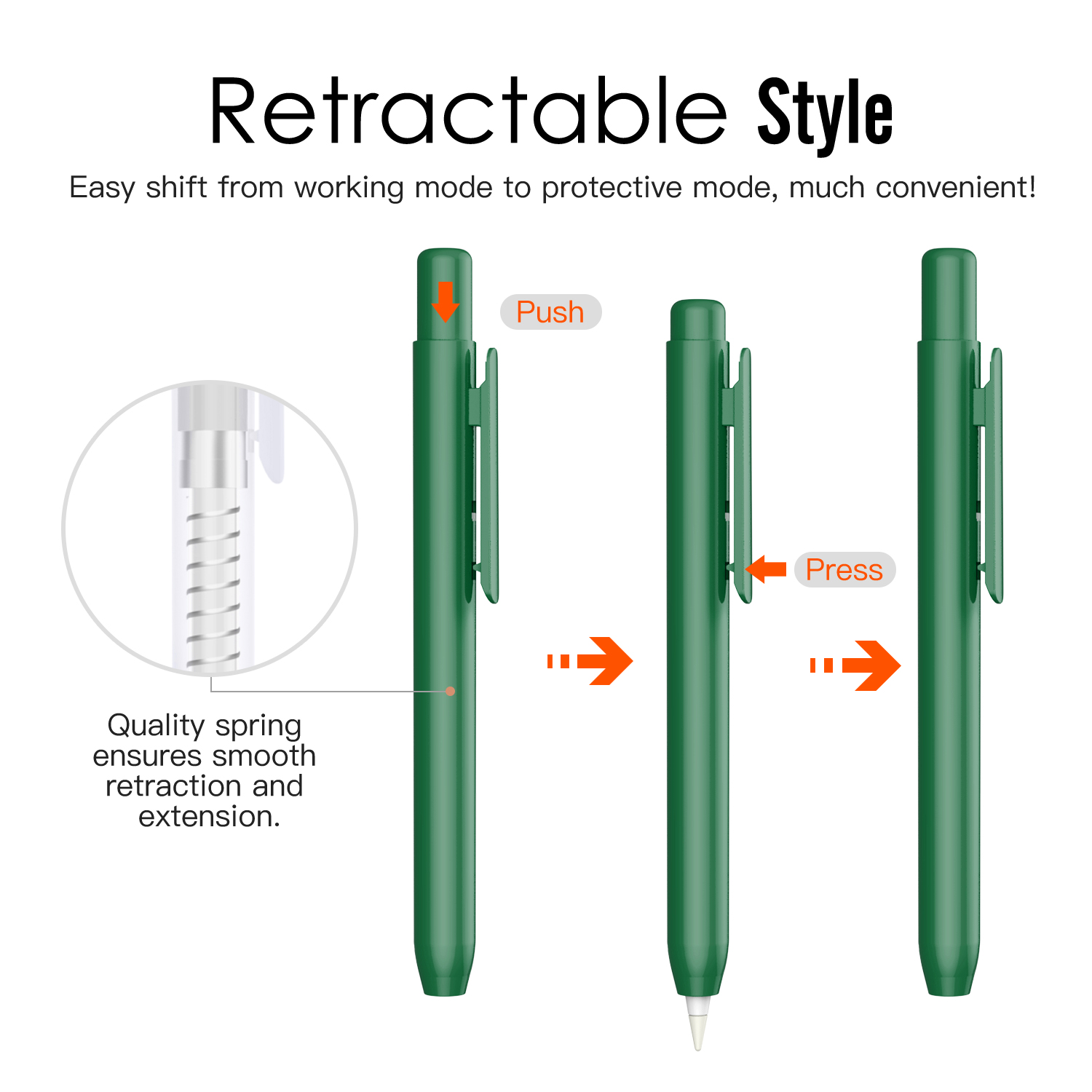เคสใส่สําหรับ Apple Pencil 1st - Tablet Pencil Accessories บทวิจารณ์และราคา