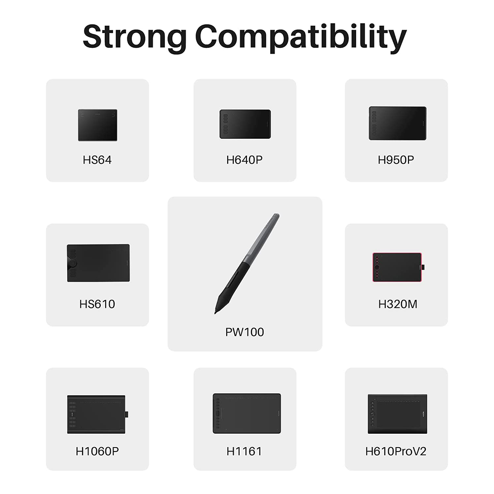 HUION PW100-ฟรี Stylus ปากกาดิ - Huion Tablet Accessories บทวิจารณ์และราคา