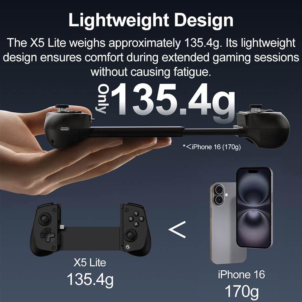 GameSir X5 Lite คอนโทรลเลอร์เก - Tablet Accessories For Gaming บทวิจารณ์และราคา