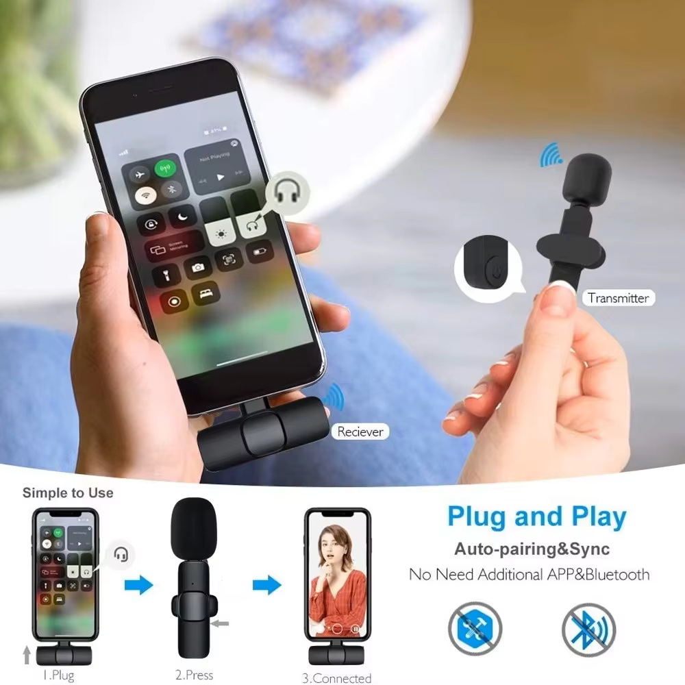 ไมโครโฟนไร้สายแบบหนีบปกเสื้อ L - Android Tablet Gaming Accessories บทวิจารณ์และราคา