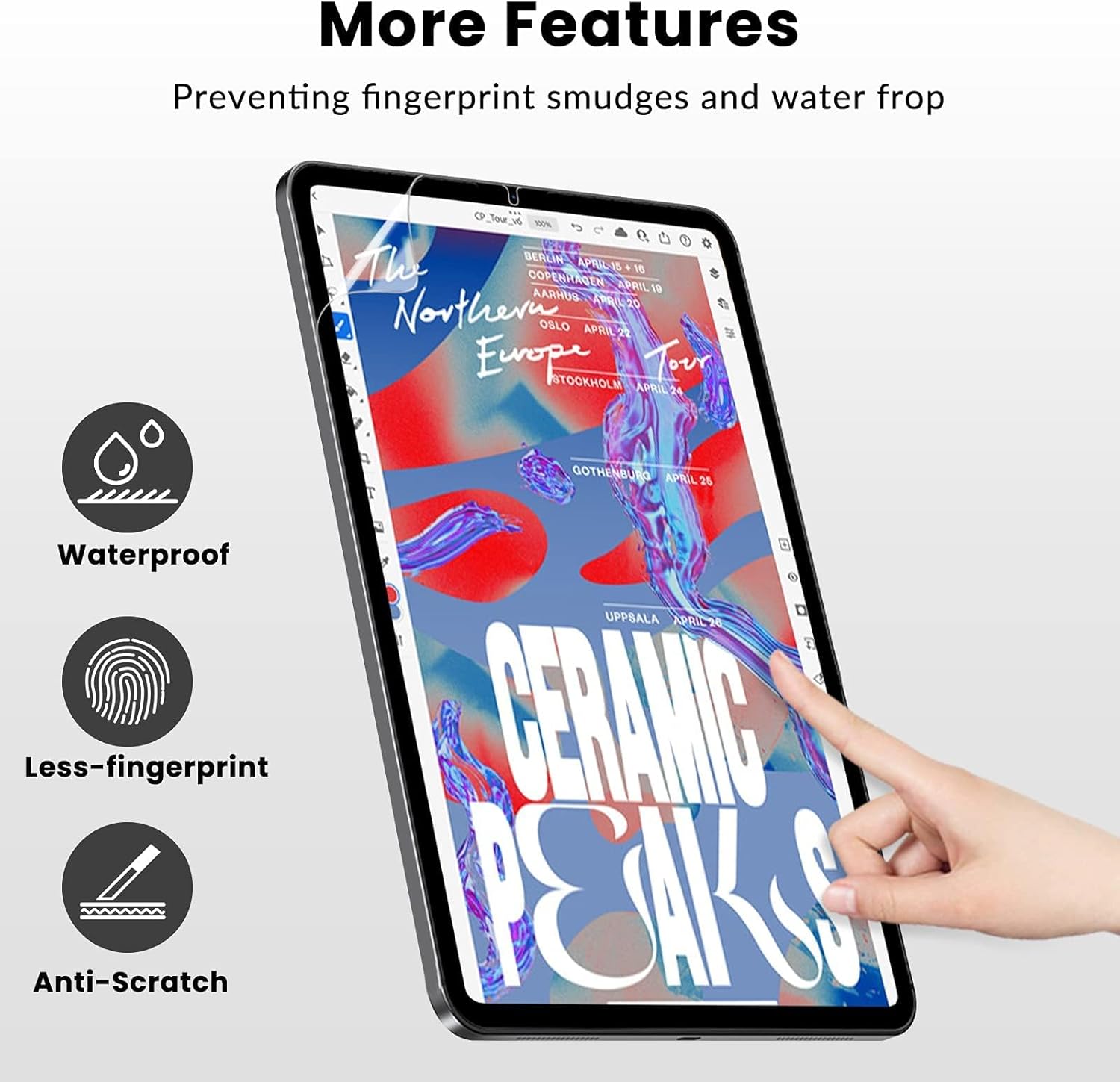 2 ชิ้นสำหรับซัมซุงกาแล็กซีแท็บ - Samsung Tablet S10 Accessories บทวิจารณ์และราคา
