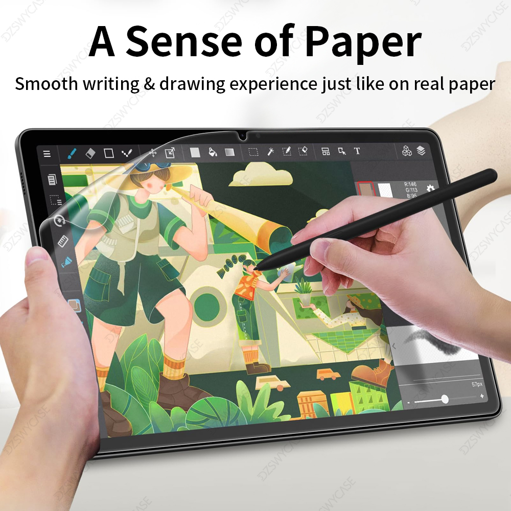 ฟิล์มกันรอยหน้าจอแบบกระดาษ 2 ช - Samsung Tablet S10 Accessories บทวิจารณ์และราคา