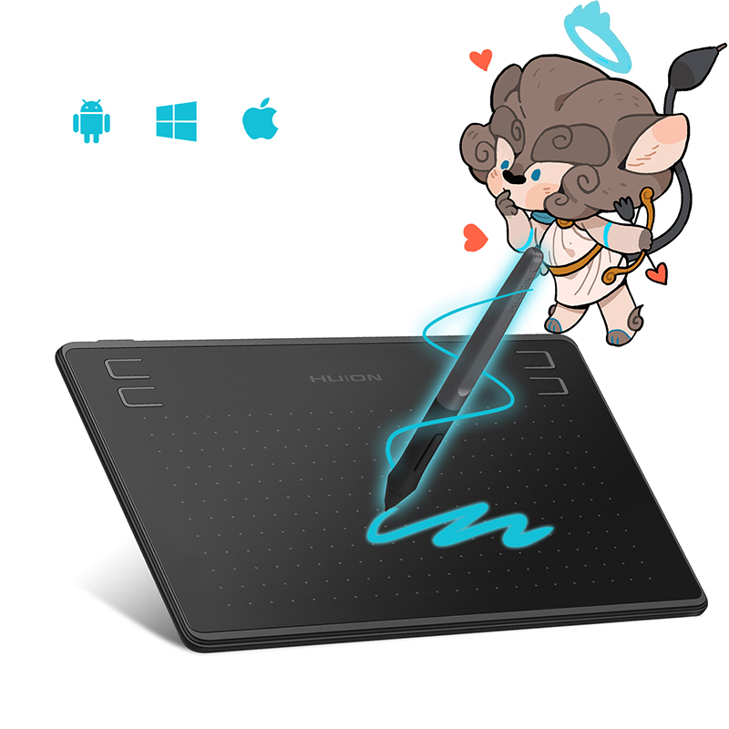 Huion HS64 แท็บเล็ตกราฟิกปากกา - Huion Tablet Accessories บทวิจารณ์และราคา