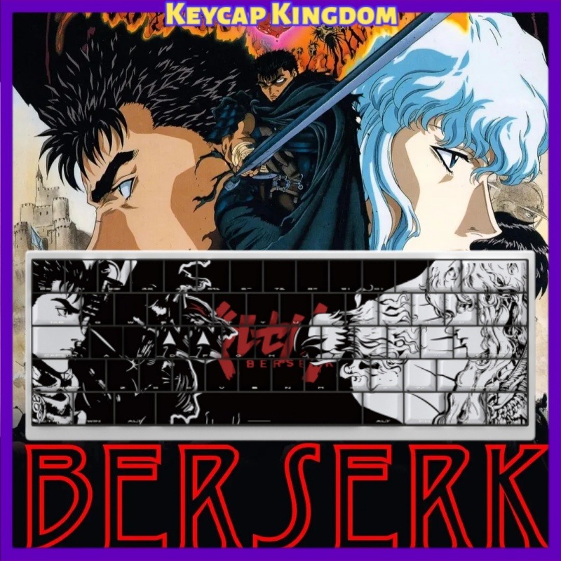 ธีม BERSERK อะนิเมะคีย์แคป 98  - Tablet Accessories For Gaming บทวิจารณ์และราคา