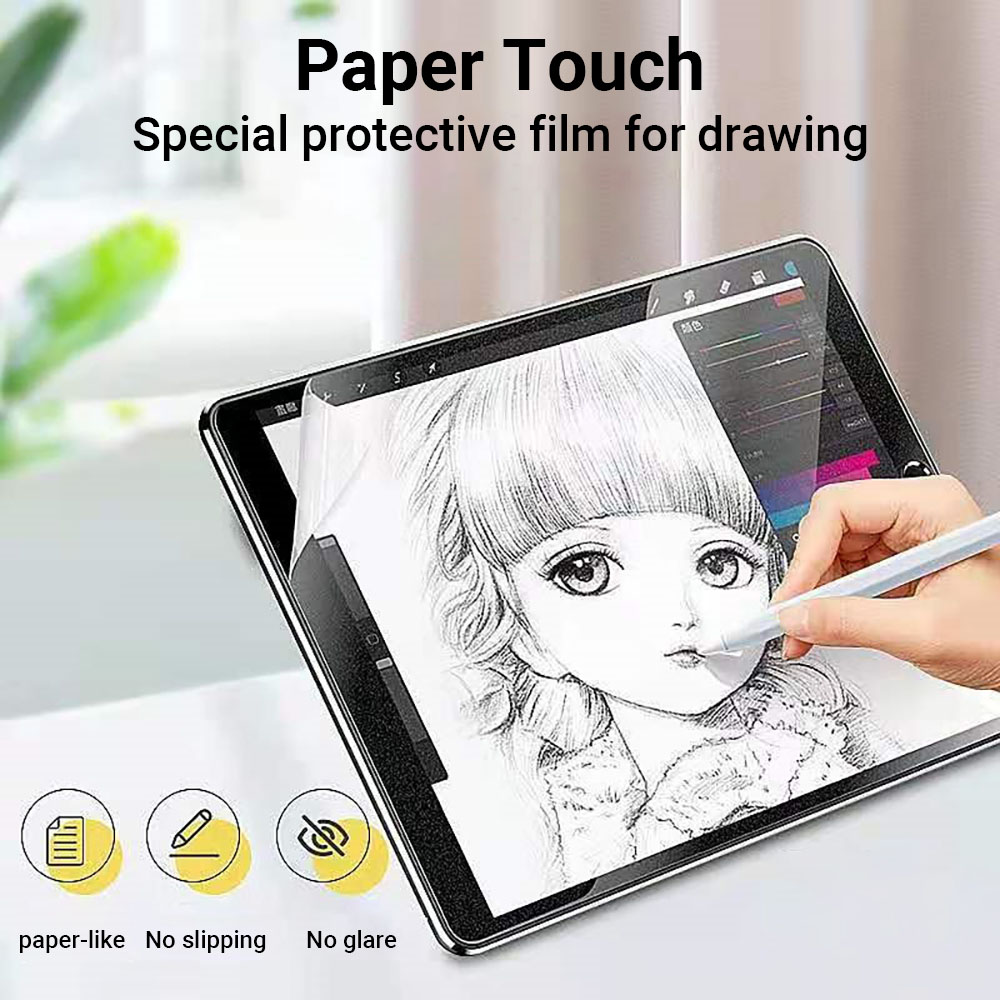 3 ชิ้นกระดาษรู้สึกเหมือนป้องกั - Samsung Tablet S10 Accessories บทวิจารณ์และราคา