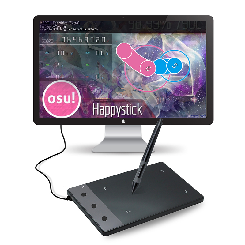 ใหม่ HUION H420กราฟิกแท็บเล็ต4 - Huion Tablet Accessories บทวิจารณ์และราคา
